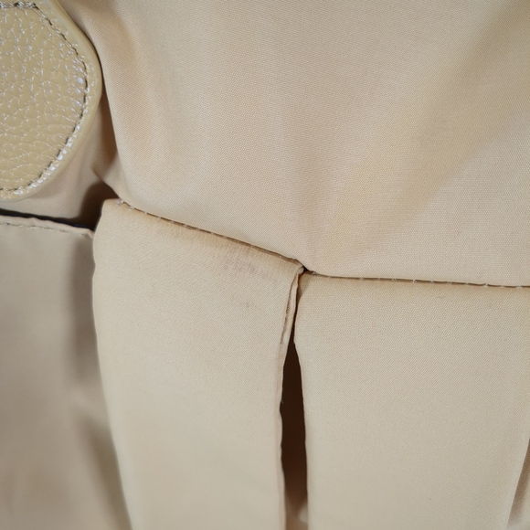 Samantha Brown Floral Yellow Convertible Backpack/Tote Bag - Picture 7 of 14